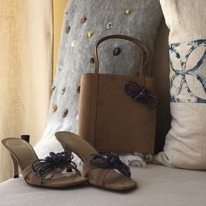 Stuart Weitzman matching purse and shoes